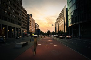 Berlin-Sonnenuntergang